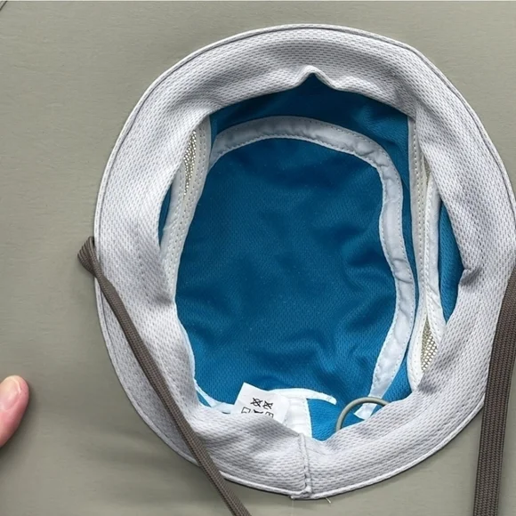 Arctic Air Evaporative Cooling Hat One Size Silver Ventilated UV Protection - Picture 11 of 16